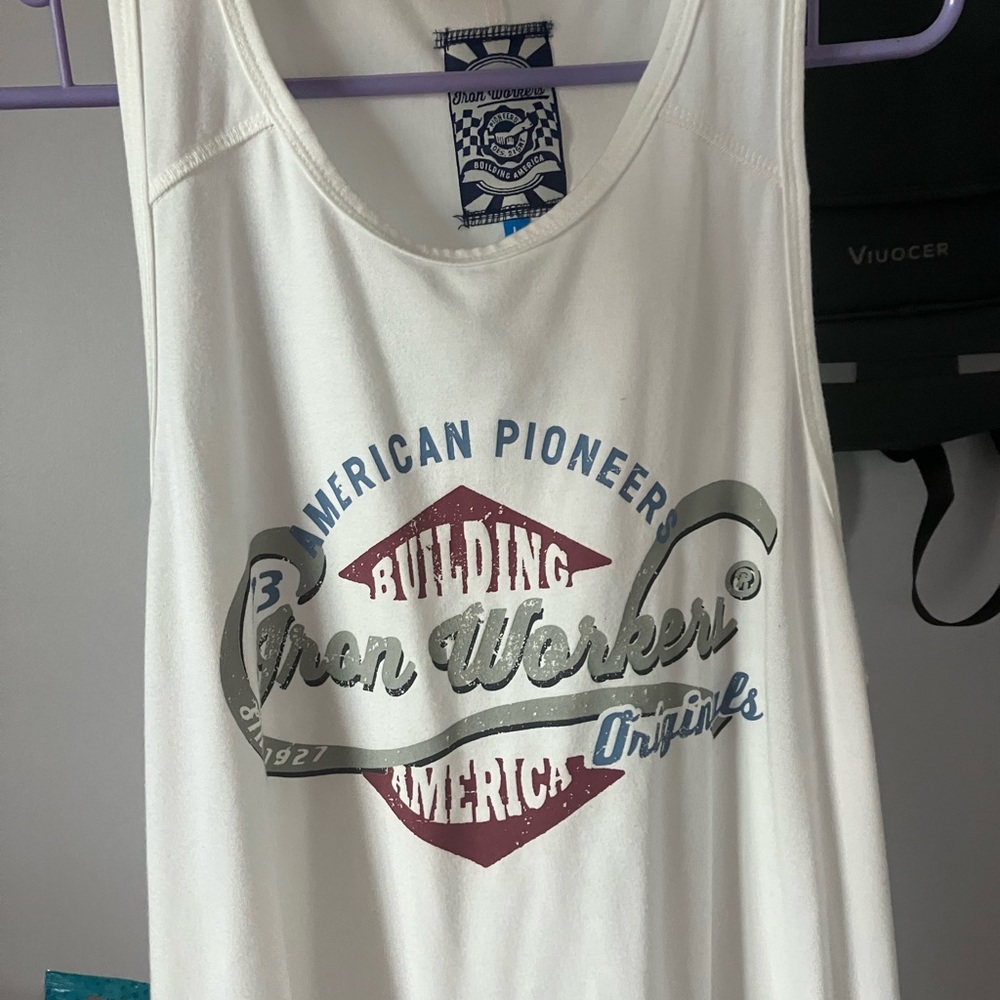 Vintage ironworkers, tank top